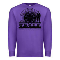 Purple the man from uncle Premium Sweatshirt - linhVisuals