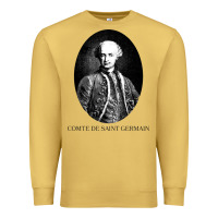 Antique Gold comte de saint germain occultist philosopher Premium Sweatshirt - linhVisuals