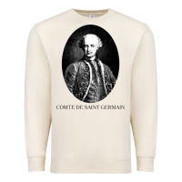 Sandshell comte de saint germain occultist philosopher Premium Sweatshirt - linhVisuals