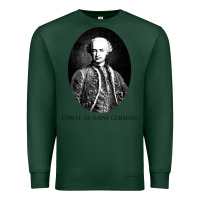 Sports Green comte de saint germain occultist philosopher Premium Sweatshirt - linhVisuals