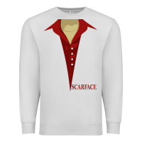 Dove Grey scarface Premium Sweatshirt - linhVisuals