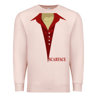 Pale Pink scarface Premium Sweatshirt - linhVisuals