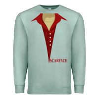 Seafoam scarface Premium Sweatshirt - linhVisuals