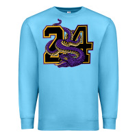Ocean Blue Mamba #24 Premium Sweatshirt - linhVisuals