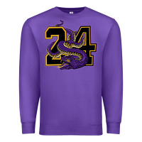 Purple Mamba #24 Premium Sweatshirt - linhVisuals