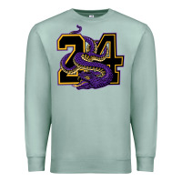 Seafoam Mamba #24 Premium Sweatshirt - linhVisuals