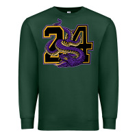 Sports Green Mamba #24 Premium Sweatshirt - linhVisuals