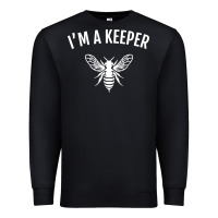Black beekeeper im a keeper Premium Sweatshirt - linhVisuals