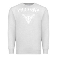 Oatmeal Heather beekeeper im a keeper Premium Sweatshirt - linhVisuals