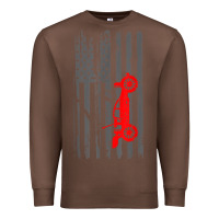 Chestnut rc racing american flag radio control rc car t shirt Premium Sweatshirt - linhVisuals