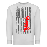 Dove Grey rc racing american flag radio control rc car t shirt Premium Sweatshirt - linhVisuals