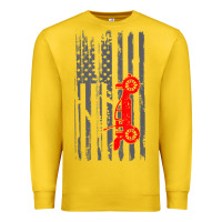 Lemon rc racing american flag radio control rc car t shirt Premium Sweatshirt - linhVisuals