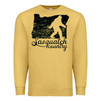 Antique Gold sasquatch country   sasquatch Premium Sweatshirt - linhVisuals
