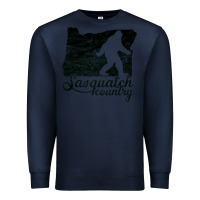 Navy sasquatch country   sasquatch Premium Sweatshirt - linhVisuals