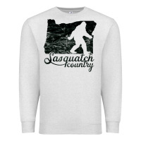 Oatmeal Heather sasquatch country   sasquatch Premium Sweatshirt - linhVisuals