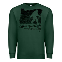 Sports Green sasquatch country   sasquatch Premium Sweatshirt - linhVisuals