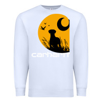 White carhartt vintage company Premium Sweatshirt - linhVisuals