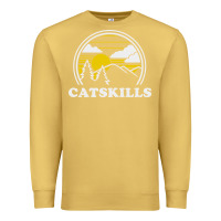 Antique Gold catskills new york vintage Premium Sweatshirt - linhVisuals
