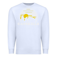 White catskills new york vintage Premium Sweatshirt - linhVisuals