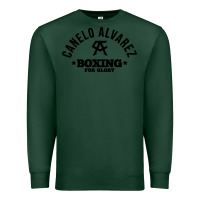 Sports Green canelo alvarez boxing Premium Sweatshirt - linhVisuals