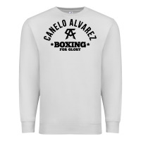 Dove Grey canelo alvarez boxing Premium Sweatshirt - linhVisuals