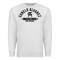 Oatmeal Heather canelo alvarez boxing Premium Sweatshirt - linhVisuals