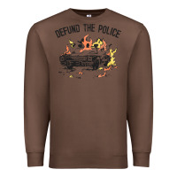 Chestnut defund the police Premium Sweatshirt - linhVisuals