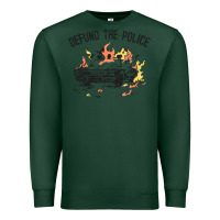Sports Green defund the police Premium Sweatshirt - linhVisuals