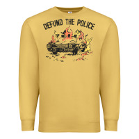 Antique Gold defund the police Premium Sweatshirt - linhVisuals