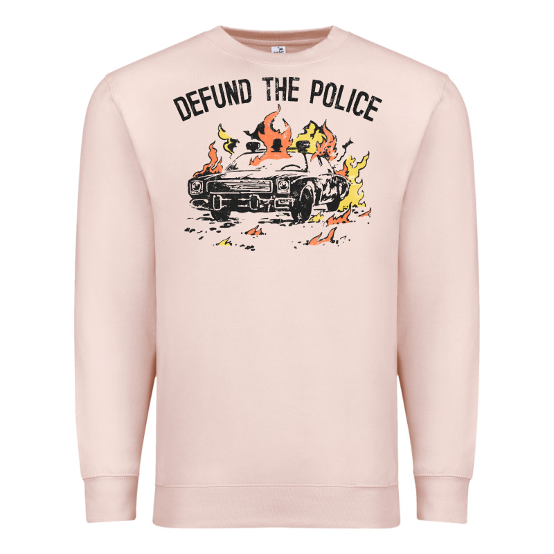 Defund The Police Premium Sweatshirt by linhVisuals | Teevron