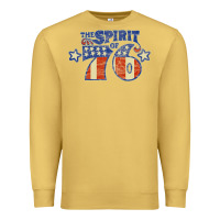 Antique Gold spirit of 76    bicentennial Premium Sweatshirt - linhVisuals