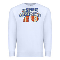 White spirit of 76    bicentennial Premium Sweatshirt - linhVisuals