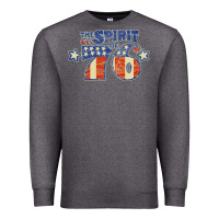 Charcoal Heather spirit of 76    bicentennial Premium Sweatshirt - linhVisuals