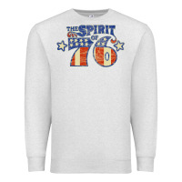 Oatmeal Heather spirit of 76    bicentennial Premium Sweatshirt - linhVisuals