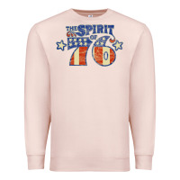 Pale Pink spirit of 76    bicentennial Premium Sweatshirt - linhVisuals