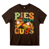 Chocolate Brown pies before guys Heavy Core Tee - CowGirlArtShop