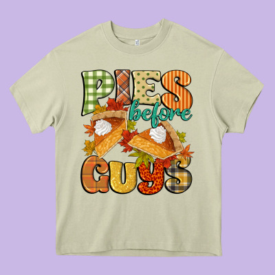 Pies Before Guys Heavy Core Tee Designed By Cowgirlartshop