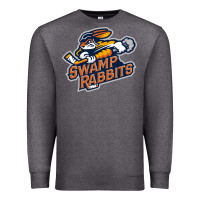 Charcoal Heather greenville swamp rabbits Premium Sweatshirt - linhVisuals