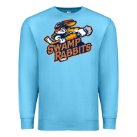 Ocean Blue greenville swamp rabbits Premium Sweatshirt - linhVisuals