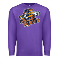 Purple greenville swamp rabbits Premium Sweatshirt - linhVisuals
