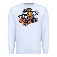 White greenville swamp rabbits Premium Sweatshirt - linhVisuals