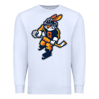 White greenville swamp rabbits Premium Sweatshirt - linhVisuals
