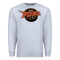Heather Grey indy fuel Premium Sweatshirt - linhVisuals