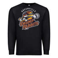 Black greenville swamp rabbits Premium Sweatshirt - linhVisuals