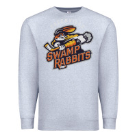 Heather Grey greenville swamp rabbits Premium Sweatshirt - linhVisuals