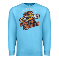 Ocean Blue greenville swamp rabbits Premium Sweatshirt - linhVisuals