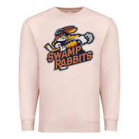 Pale Pink greenville swamp rabbits Premium Sweatshirt - linhVisuals