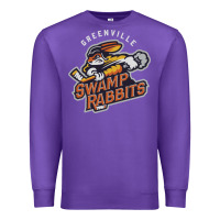 Purple greenville swamp rabbits Premium Sweatshirt - linhVisuals