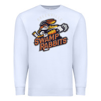White greenville swamp rabbits Premium Sweatshirt - linhVisuals