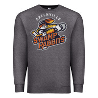 Charcoal Heather greenville swamp rabbits Premium Sweatshirt - linhVisuals